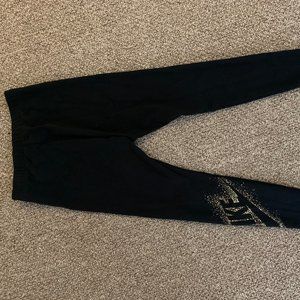 Nike Women's Tights Leggings w/ Gold Emblem Small